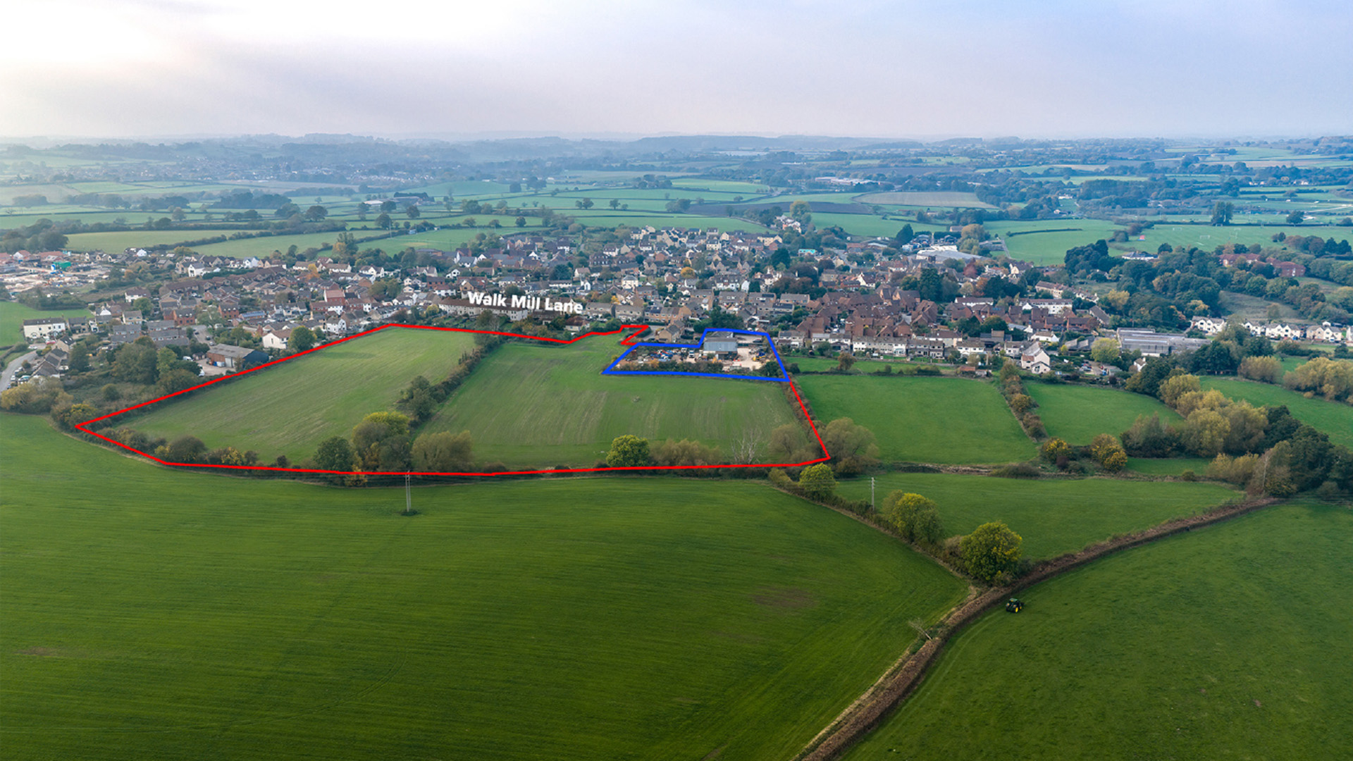 Land South of Walk Mill Lane, Kingswood - boundary